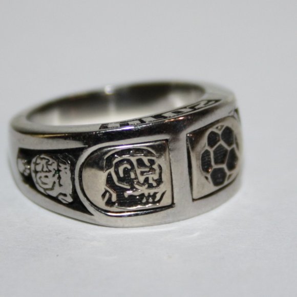 ⚽ Beautiful Silver 2014 Soccer Ring – Size 5.25 Sporty Shine · Collector’s Charm - Picture 2 of 6